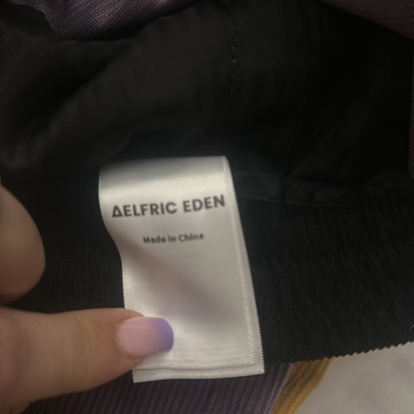 Aelfric Eden "Back to 90's" Patchwork Color Block Corduroy Pants (Unisex) - Picture 6 of 8